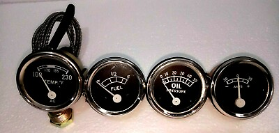 #ad Ford Temp Oil Amp Fuel Gauge Kit Tractor 600700800900180020004000 Series $25.20
