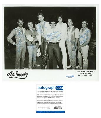 #ad Air Supply AUTOGRAPHS Signed 8x10 Photo Russell Hitchcock Graham Russell 4 $250.00