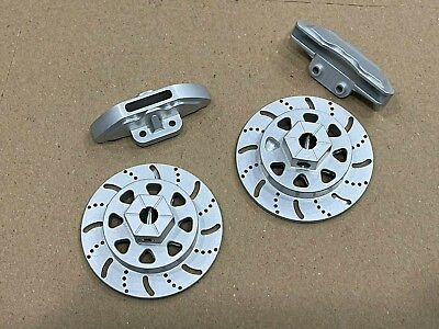 #ad Aluminum Brake Disc HubCaliper for Axial RBX10 Ryft 4WD Bouncer Silver $22.49