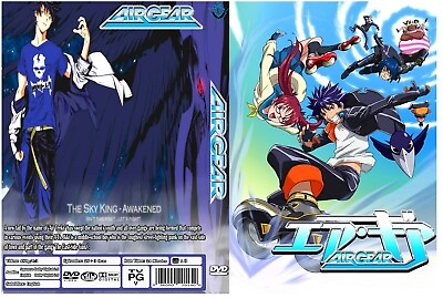 #ad Air Gear Complete Series Episodes 25 3 Special Dual Audio Japanese English $24.99