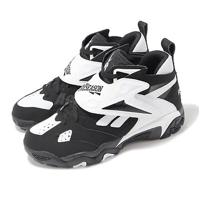#ad Reebok Preseason 94 Black White Men Basketball Hoopers Shoes 100202788 $154.99
