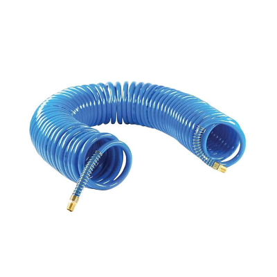 #ad 3 8 in. x 50 ft. Recoil Air Hose 120 PSI High Grade Retracting Coil Pressure NPT $32.26