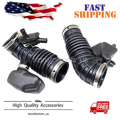 #ad 1Pair Air Cleaner Intake Hose DRIVER amp; PASSENGER SIDE Fit Infiniti FX35 2009 12 $186.99