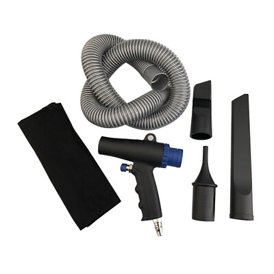 #ad Pneumatic Suction Gun Set Dust Blower Air Vacuum Blow Gun Cleaner Dual Function $25.65