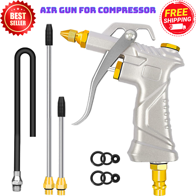 #ad Air for Compressor Air Blow with Brass Adjustable Air Nozzle Air Tools $13.99