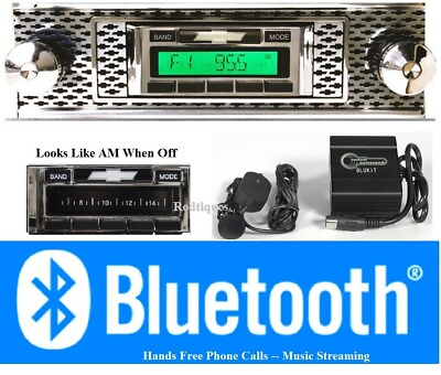 #ad 1955 Bel Air Stereo Radio Bluetooth Hands Free 300 Watt 630 BT $379.00