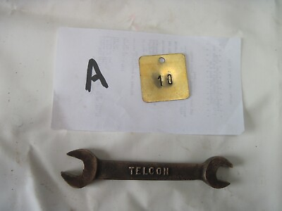 #ad VINTAGE TOOLS TELCON ANTI SPARK COPPER OPEN ENDED SPANNER GBP 15.00