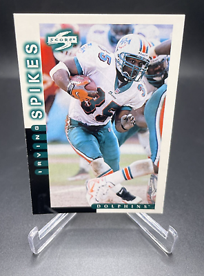 #ad 1998 Pinnacle Score #97 Irving Spikes Miami Dolphins B5624 $1.99