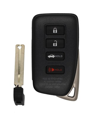 #ad Fits Lexus HYQ14FBA 281451 0020 G OEM 4 Button Key Fob $85.77