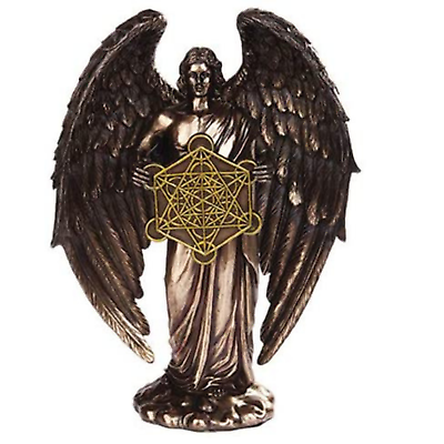 #ad Metatron Angel Orthodox Religious Bronze Finish Statue Figurine $58.64