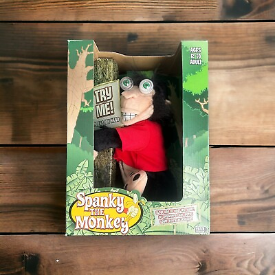 #ad NEW OLD STOCK IN BOX Gemmy Spanky Monkey Adult Gag Gift Novelty Toy 2004 $100.00