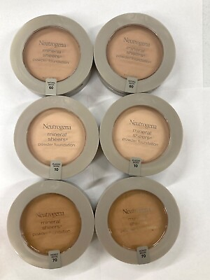 #ad 2 Pack Neutrogena Mineral Sheers Powder Foundation Choose Your Shade New Sealed $19.99