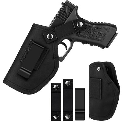 #ad Universal Right Left Hand IWB OWB Gun Holster for Concealed Carry Pistol Holster $11.69