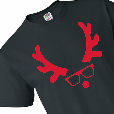 #ad Reindeer Adult#x27;S Christmas T Shirt Large Apparel Accessories 1 Piece $17.99