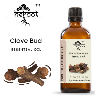 #ad Clove Bud 100% Pure Essential Oil Natural Therapeutic Grade mouth ulcers $10.95