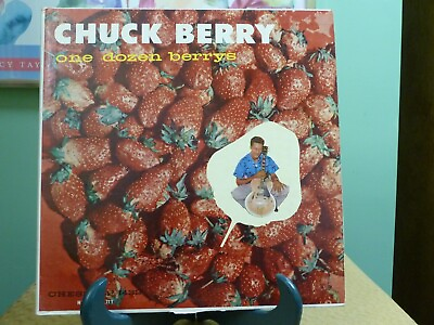 #ad Chuck Berry One Dozen Berrys Chess 1958 Black Label 1432 Mono LP. VG $53.97