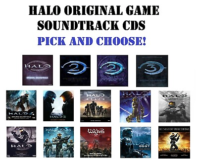 #ad HALO Original Game Soundtrack CDs Pick and Choose $14.78