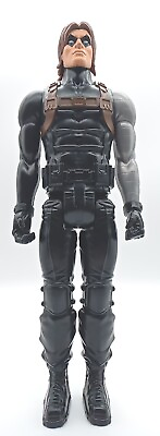 #ad Hasbro Marvel 12” Bucky Barnes Winter Soldier Figure 2015 Titan Super Heros $9.99