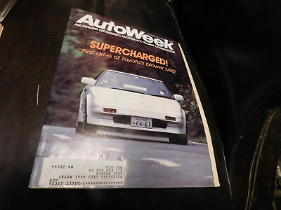 #ad AutoWeek Magazine October 13 1986 $5.49