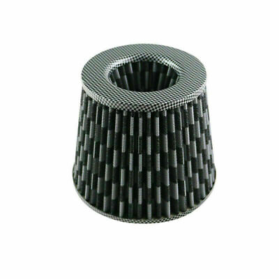 #ad Universal 3#x27;#x27; Engine Intake Air Filter for 3 Inch Auto Air Filter Black Carbon $28.28