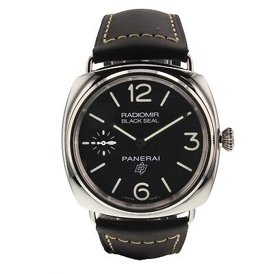#ad Panerai Radiomir Black Seal 3 Days 45 mm Polished Steel Watch PAM00754 PAM 754 $5090.00