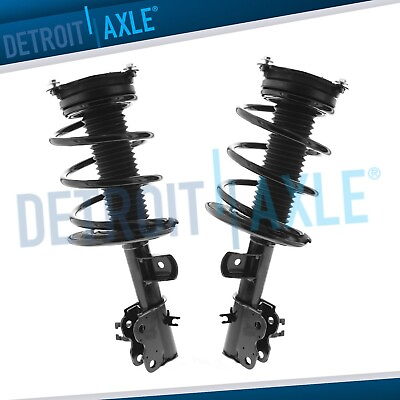 #ad Front Driver and Passenger Struts w Coil Springs Assembly Set for Nissan Maxima $174.88