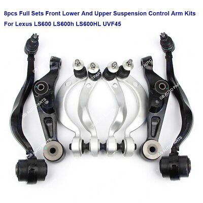 #ad 8X Sets Front Suspension Control Arm Kits for Lexus LS600 LS600h LS600HL UVF45 $599.99