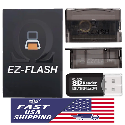 #ad Game Card Flash Omega Flash Cart GBA DS Lite USA Seller $55.00