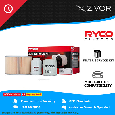 #ad New RYCO Filter Service Kit For TOYOTA LANDCRUISER HZJ105R 4.2L 1HZ RSK41 AU $123.31