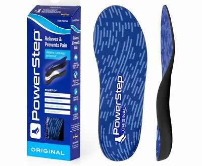 #ad Powerstep Full Length Orthotics Arch Heel Support Insole $36.95