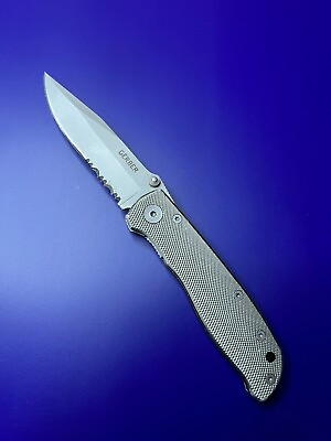#ad Gerber Air Ranger Pocket Knife Aluminum Handles $22.00
