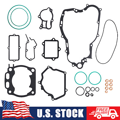 #ad Complete Engine Power Valve Crankcase Gaskets Kit For Yamaha YZ250 2002 2023 $22.99