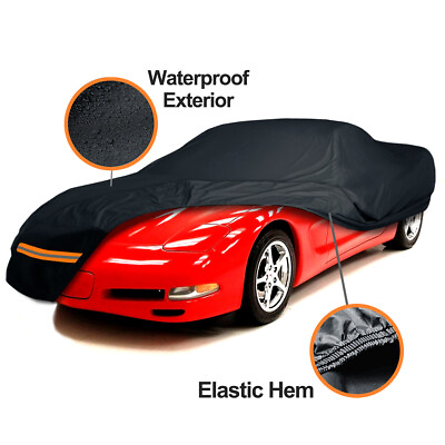 #ad 4 Layer Custom Car Cover For Chevrolet Corvette C5 1997 2004 Waterproof Outdoor $49.99