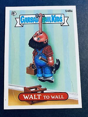#ad 1988 Topps Garbage Pail Kids Walt to Wall Card Series 14 Card 548a $3.95