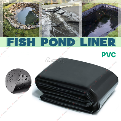 #ad Fish Pond Liner PVC Membrane Reinforced Gardens Pools Landscaping $31.34