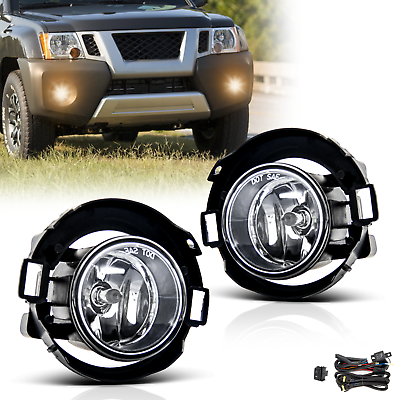 #ad Fog Lights Assembly for 2005 2015 Nissan Xterra 2010 2017 Frontier with Bubls $40.99