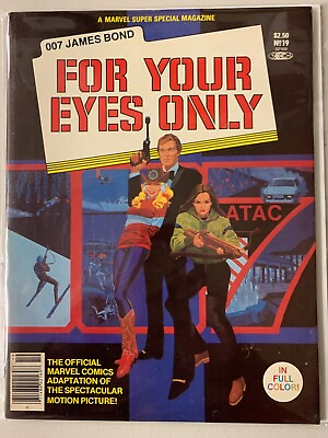 #ad 007 marvel comic super special 4.0 VG 1 2 in spine split 1981 $6.00