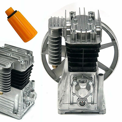 #ad Air Compressor Pump Motor Head Piston Cylinder Universal 3 HP 2.2 KW 2Cylinder $141.75