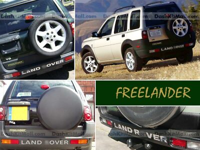 #ad DKM TAILGATE INSERTS RED FOR LAND ROVER FREELANDER 1997 2003 NOT DECALS $12.28