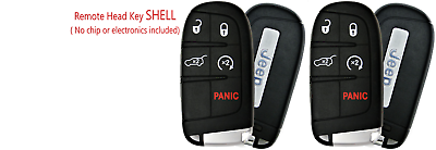 #ad 2 SMART KEY SHELL FOR JEEP GRAND CHEROKEE 2014 2020 M3N40821302 TOP QUALITY $14.99