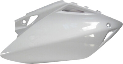 #ad Acerbis Side Number Plates Panels Plastic White Honda CRF250R 2043240002 $22.75