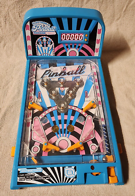 #ad Vintage Electronic Pinball Machine Games Hub Lights Sounds Tested Works $29.95