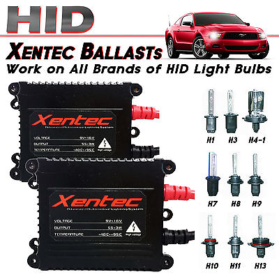 #ad Two Xentec Xenon HID Kit #x27;s Replacement Slim 55W Ballast H4 H7 H10 H11 H13 9006 $34.39