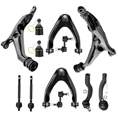 #ad 12Pcs Suspension Kits Upper Control Arms Ball Joints For 1997 2001 Honda CR V $115.70