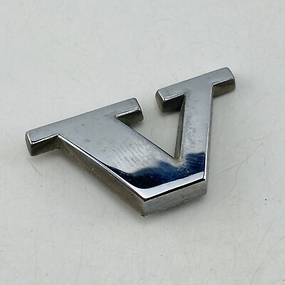 #ad 01 02 03 04 05 06 Volvo S60 Emblem Letter Logo Badge Trunk Rear Chrome OEM E93V1 $10.00