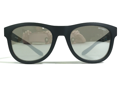 #ad Arnette Sunglasses CLASS ACT 4222 2354 6G Black Gray Red Round w Gray Lenses $59.99