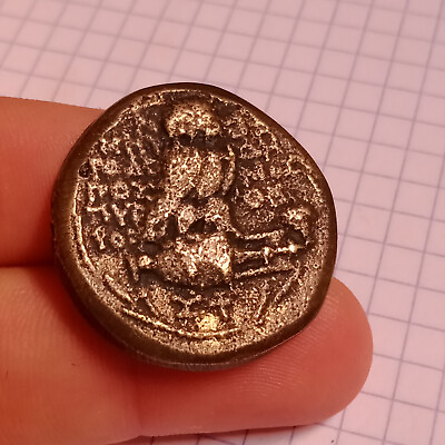#ad Athens Attica Athena Owl Tetradrachm Silver Coin 454 404 BC Fine VF $99.00