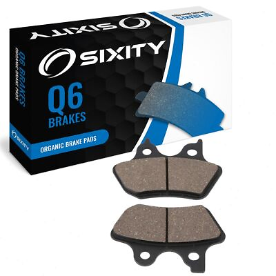 #ad Sixity Organic Brake Pads FA400 Rear Replacement Kit Full Complete uv $14.36