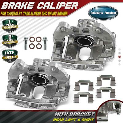 #ad 2x Brake Calipers for Chevrolet Trailblazer GMC Envoy Rainier Rear Left amp; Right $70.99