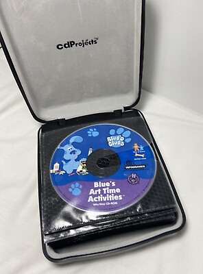 #ad Blue’s Clues Art Time Activities Win Mac CD Rom and More in Case 22 games total $7.95